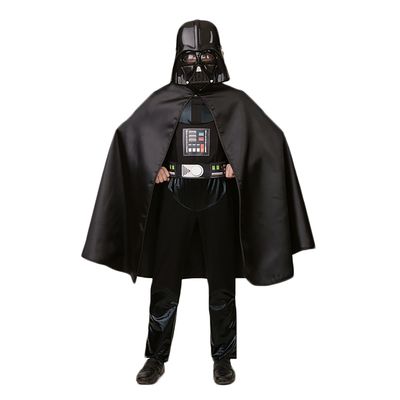 Карнавальный костюм "Дарт Вейдер", текстиль, р-р 28, рост 110 см