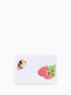 Обложка для проездного, пропуска, с принтом «Малина», белая - Фото 2