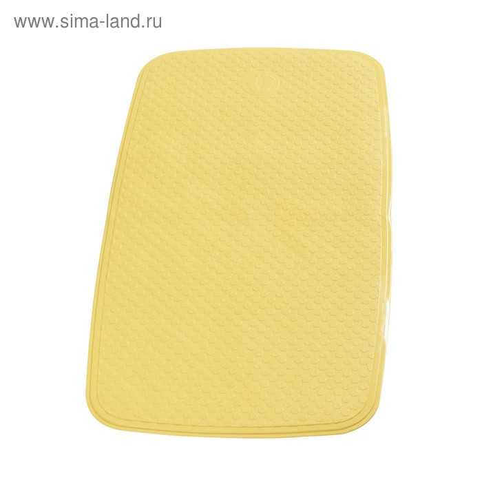 SPA-коврик противоскользящий 38х72 см Capri, цвет желтый - Фото 1