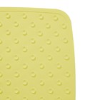 SPA-коврик противоскользящий 38х72 см Capri, цвет желтый - Фото 3