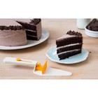 Лопатка для торта cakedozer желтая - Фото 7