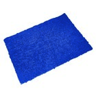 Коврик для ванной комнаты Twist Loop, цвет синий/голубой 55х85 см - фото 294549138
