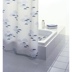 Штора для ванной комнаты Helgoland, цвет синий/голубой 180х200 см - Фото 1