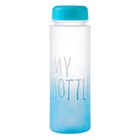 Бутылка для воды, 500 мл, My bottle,19.5 х 6 см, микс - фото 8359632