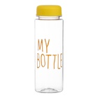 Бутылка для воды My bottle, 500 мл, 19×6 см, мешок в комплекте, МИКС - Фото 5