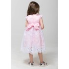 Нарядное платье для девочки, рост 110 (60) см, цвет розовый - Фото 5