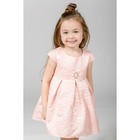 Нарядное платье для девочки, рост 104 (56) см, цвет розовый 8136 - Фото 1