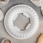 Форма силиконовая для муссовых десертов и выпечки Доляна «Начинка. Рулет», 23,5×3,5 см, цвет белый - Фото 2