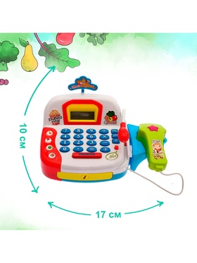 Игровой набор «Касса» с продуктовой корзинкой