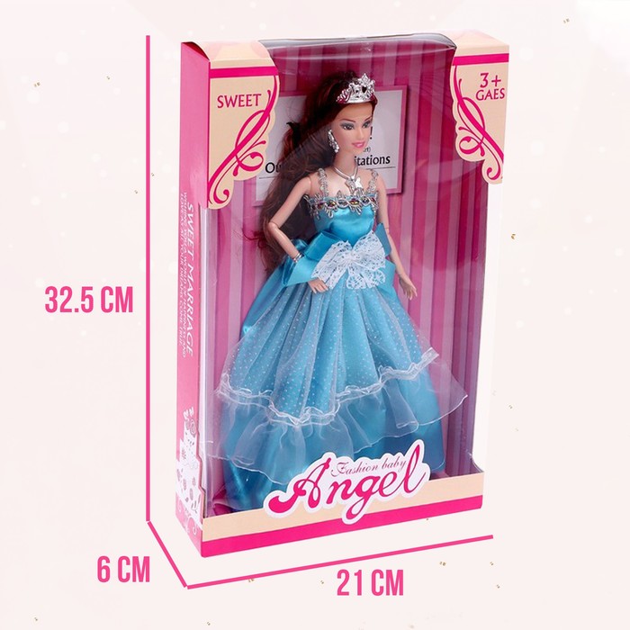 Кукла-модель «Анна» шарнирная, в бальном платье, МИКС 42721