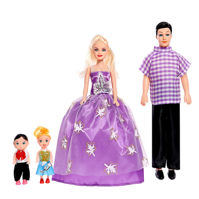 Набор кукол Семья с аксессуарами купить в Тюмени - интернет магазин Rich Family