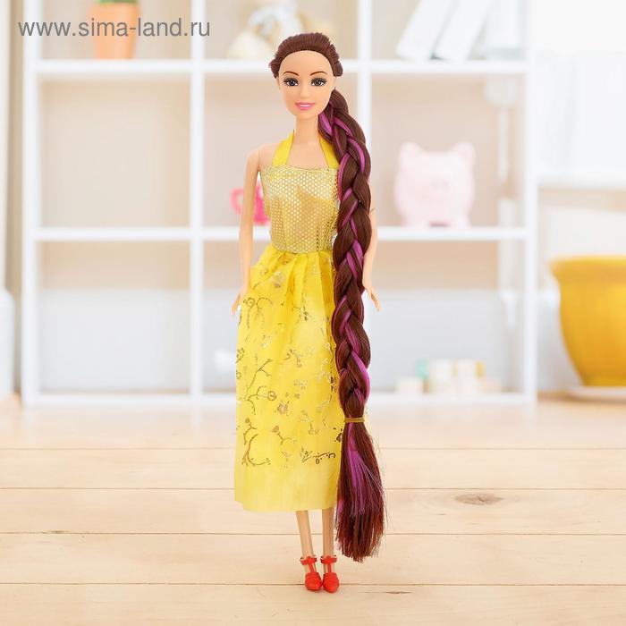 Кукла-модель «Анита» с длинными волосами, МИКС - Фото 1