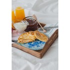 Поднос с ручками с декором Доляна, 40×30×7.5 см, дерево сосна - Фото 6