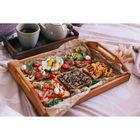 Поднос с ручками с декором Доляна, 40×30×7.5 см, дерево сосна - Фото 5