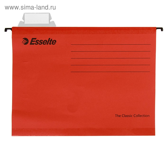Папка подвесная А4 Esselte Pendaflex ECO 90316, красная - Фото 1