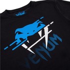 Футболка детская Venum Tornado - Black/Cyan 10 - Фото 4