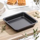 Форма для выпечки Доляна «Флёри», 21×21×3,5 см, антипригарное покрытие, цвет МИКС - Фото 1