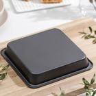 Форма для выпечки Доляна «Флёри», 21×21×3,5 см, антипригарное покрытие, цвет МИКС - Фото 3