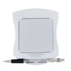 Блок для записей, 50 белых листов на подставке с креплением, шариковой ручкой для автомобиля - Фото 1