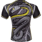 Рашгард Venum Snaker Black/Yellow S/S M - Фото 4