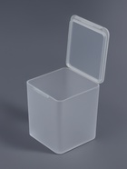 Набор баночек для мелочей, 4×4×4.7 см, 3 шт., прозрачный - Фото 3