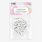 Основа для броши, 22 мм, 20 шт., цвет белый - Фото 7