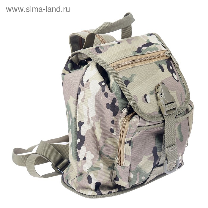 Сумка-рюкзак "Аdventure", походная, военного цвета, 34*26 см - Фото 1