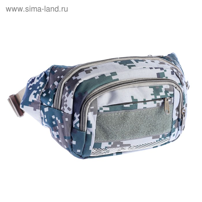Сумка походная "Аdventure", на поясе маленькая, микс , 34х19 см - Фото 1