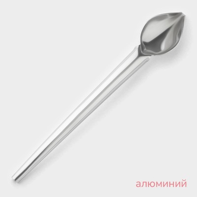 Ложка кондитерская для моделирования KONFINETTA, 19×3 см, алюминий, серебристая