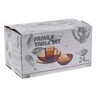 Набор столовый «Русский узор», 24 предмета - Фото 7