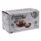 Набор столовый «Русский узор», 24 предмета - Фото 8