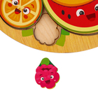 Рамка - вкладыш «Фруктики», 13 деталей, 20×20 см - Фото 6