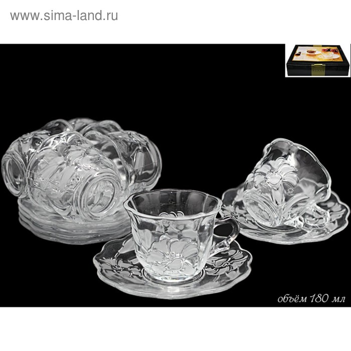 Чайный набор Lenardi «Лилия», 12 предметов - Фото 1