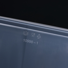 Контейнер для хранения с крышкой 30 л, 47×36,5×24,5 см, цвет МИКС - Фото 4