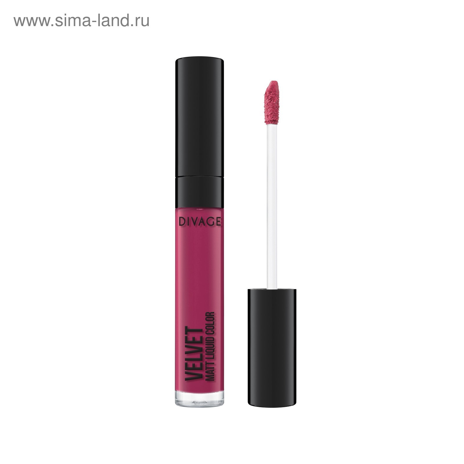 Жидкая губная помада Divage Liquid Matte Lipstick Velvet, матовая, тон ...