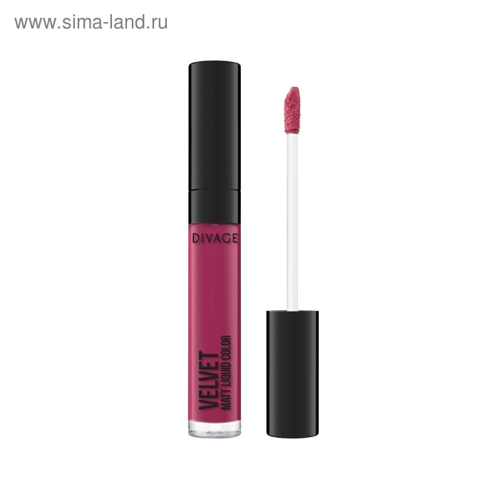 Жидкая губная помада Divage Liquid Matte Lipstick Velvet, матовая, тон №10 - Фото 1