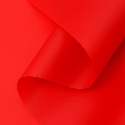 Плёнка для цветов и подарков, матовая, красный, 0,6 х 10 м, 40 мкм