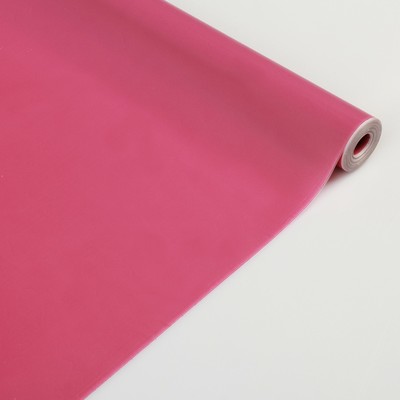 Плёнка для цветов и подарков, матовая, марсала, 0,6 х 10 м, 40 мкм