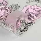 Пленка для цветов и подарков матовая "Палермо" розовый 0.7 х 8.2 м, 35 мкм - Фото 3