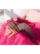 Браслет со стразами «Лёд» 1 ряд, цвет радужный в серебре, 4 мм, d=5 см - Фото 8