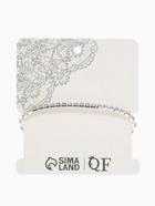 Браслет со стразами «Лёд» 1 ряд, цвет радужный в серебре, 4 мм, d=5 см - Фото 7