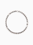 Браслет со стразами «Лёд» 1 ряд, цвет белый в серебре, 4 мм - Фото 5