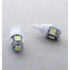 Автолампа светодиодная Luazon T10 W5W, 5 SMD-5050 - Фото 1
