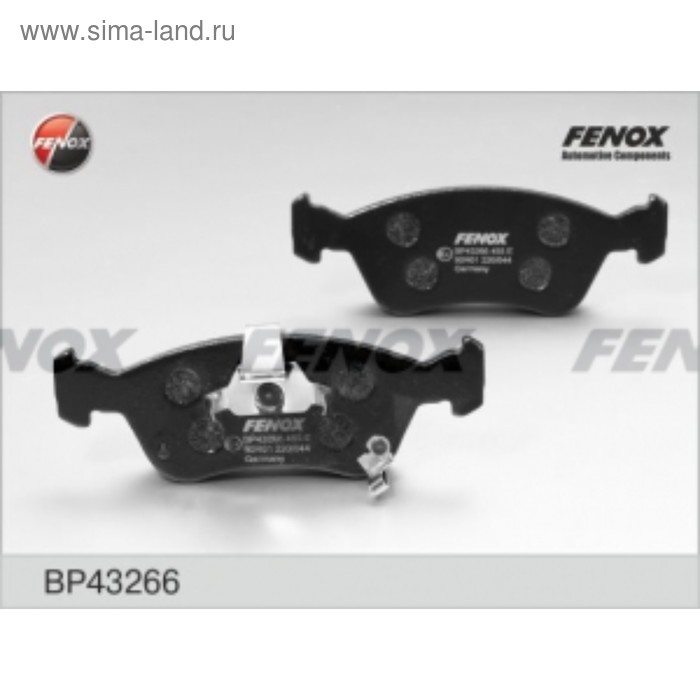 Колодки тормозные FENOX bp43266 - Фото 1