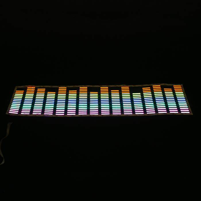 Эквалайзер на стекло, линейный, прозрачная подложка 70 х 16 см - Фото 1