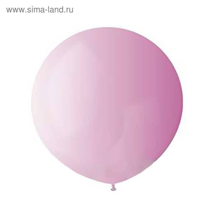 Шар латексный 64" "Гигант" пастель, розовый G - Фото 1