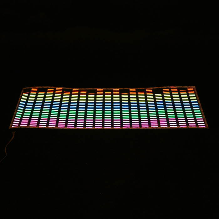 Эквалайзер на стекло, линейный, прозрачная подложка 90 х 25 см - Фото 1