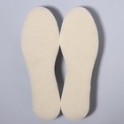 Стельки для обуви, детские, двухслойные, 19-35 р-р, 22,5 см, пара, цвет белый - Фото 2