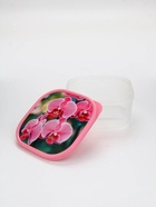 Ланч - бокс квадратный «Орхидеи», 700 мл - Фото 3