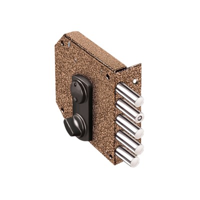 Замок накладной «Эльбор», 1.05.61.5.5 (072 НЗ), Базальт, без ответной планки